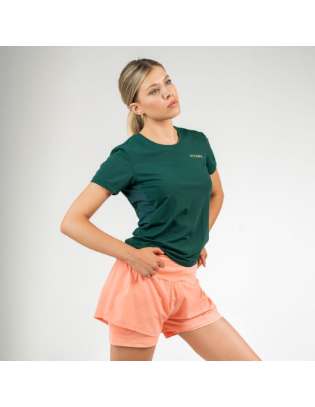 Damska koszulka z krótkim rękawem feria w