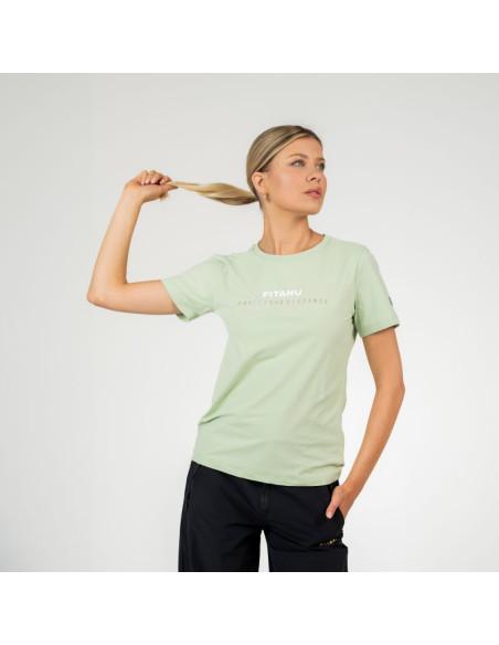 Damska koszulka z krótkim rękawem ferra w