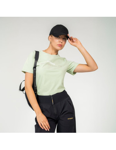 Damska koszulka z krótkim rękawem ferra w