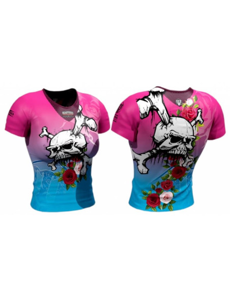 Koszulka treningowa damska mfc "roses"