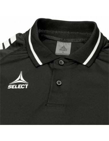 Koszulka polo select monaco czarna v24