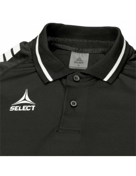 Koszulka polo select monaco czarna v24