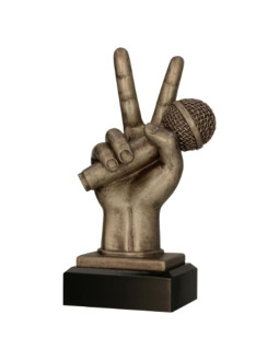 Figurka odlewana - muzyka