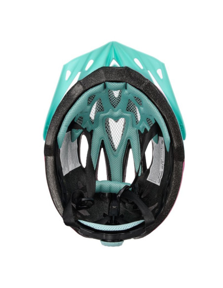 Kask rowerowy meteor ovlo l 58-61 cm różowy