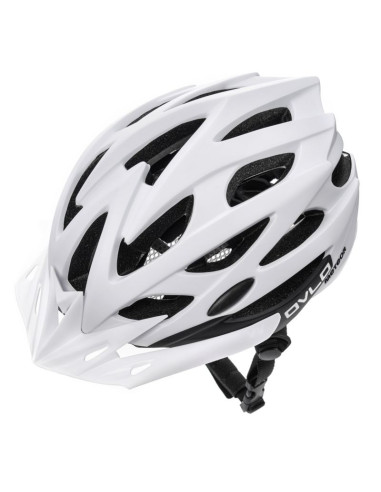 Kask rowerowy meteor ovlo l 58-61 cm biały