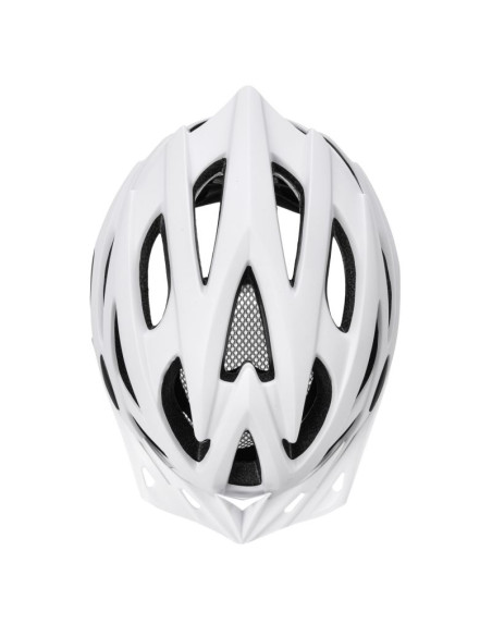 Kask rowerowy meteor ovlo l 58-61 cm biały