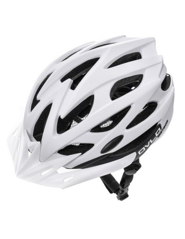 Kask rowerowy meteor ovlo l 58-61 cm biały
