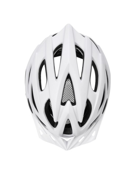 Kask rowerowy meteor ovlo l 58-61 cm biały