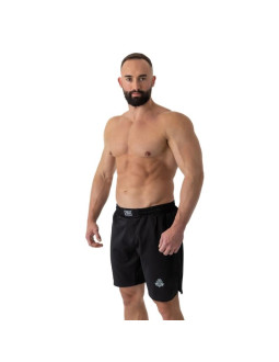 Spodenki treningowe shorty mma bushido black s