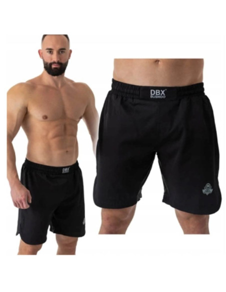 Spodenki treningowe shorty mma bushido black s