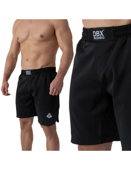 Spodenki treningowe shorty mma bushido black s