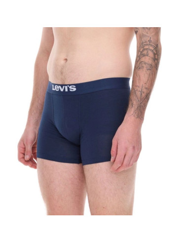 Levi's boxers 3-pack  bokserki majtki męskie granatowe bawełna