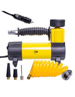 Pompka kompresor turystyczny dunlop 12v dc 100psi 2