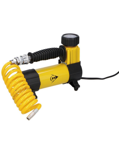 Pompka kompresor turystyczny dunlop 12v dc 100psi