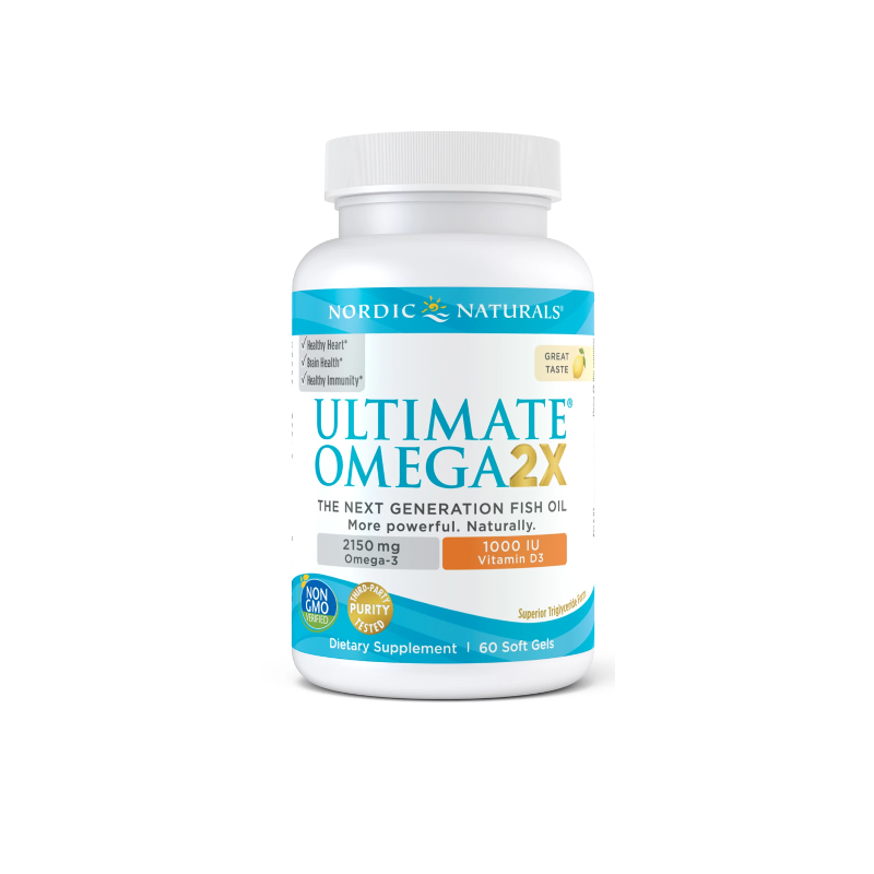 Ultimate Omega 2X with Vitamin D3 (60 kaps.)