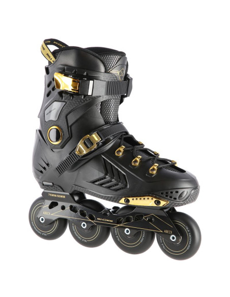 Łyżworolki slalomowe nils extreme na20002 czarno-złote rozm. 41