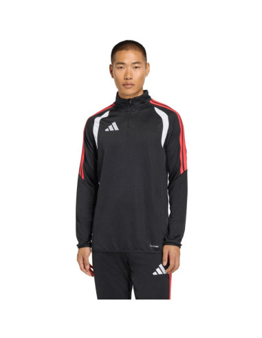 Bluza męska adidas tiro 26 league training top czarno-biało-czerwona jy9697