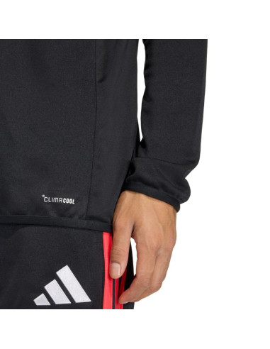 Bluza męska adidas tiro 26 league training top czarno-biało-czerwona jy9697