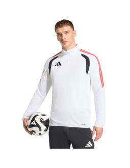 Bluza męska adidas tiro 26 league training top biało-czarno-czerwona kr0371