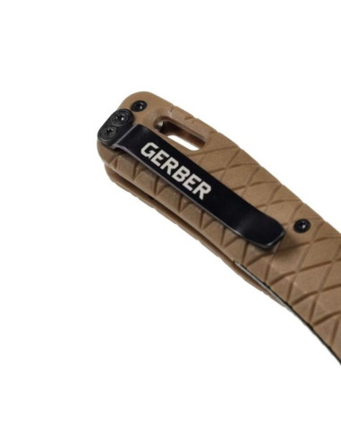 Nóż składany gerber gear zilch, coyote