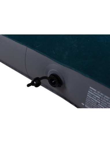 Materac flokowany 2-osobowy z wbudowaną pompką nożną 191x137x22cm 24131