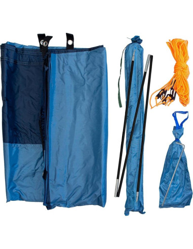 Parawan plażowy 5x1,4m w pokrowcu redcliffs