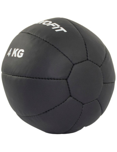 Piłka lekarska 4kg skóra syntetyczna enero fit