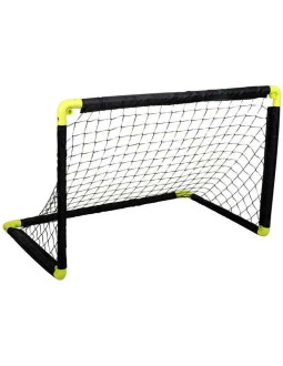 Bramka do piłki nożnej z siatką składana dunlop 90x59x61cm 133591 2