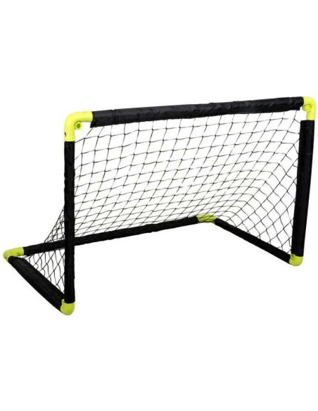 Bramka do piłki nożnej z siatką składana dunlop 90x59x61cm 133591