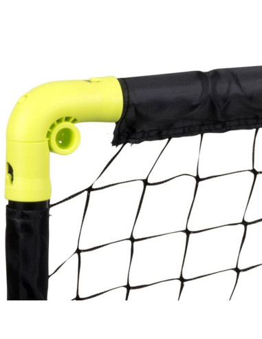 Bramka do piłki nożnej z siatką składana dunlop 90x59x61cm 133591