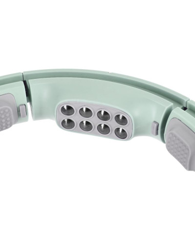 Hula hop hms hhm13 z magnesami, obciążeniem i licznikiem zielony