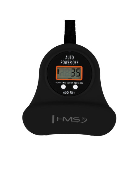 Hhm13 new hula hop black/gold z magnesami i obciążnikiem + licznik hms