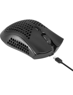 Defender mysz bezprzewodowa gm-709l warlock rf rgb 2400dpi 8p, 5 trybów podświetlenia, dziurowana 52709 2