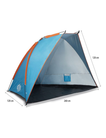Namiot plażowy nils camp nc8030 xxl niebieski