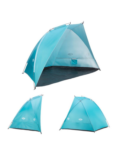 Namiot plażowy nils camp nc8030 turkusowy 260x120x120 cm
