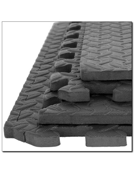 Mata puzzle c.szara 9 elementów 12mm hms mp12