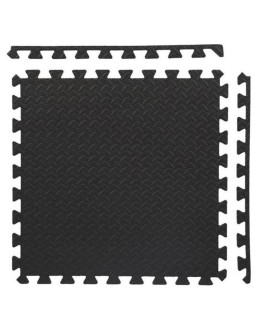 Mata puzzle pod sprzęt sportowy jasno-szary 9 elementów hms mp12