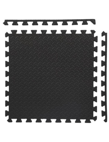 Mata puzzle pod sprzęt sportowy jasno-szary 9 elementów hms mp12