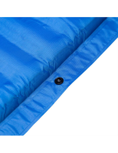 Mata samopompująca z poduszką nils camp nc4001 niebieska - 3.8 cm