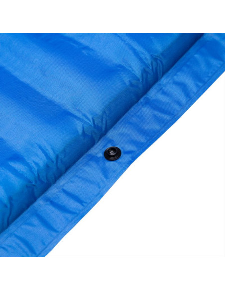 Mata samopompująca z poduszką nils camp nc4001 niebieska - 3.8 cm