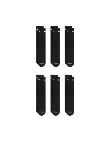 Skarpety nike everyday plus cush 6 par czarne sx6897 010