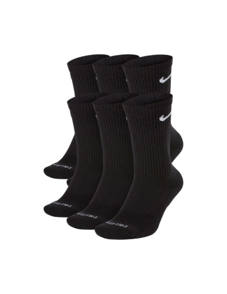 Skarpety nike everyday plus cush 6 par czarne sx6897 010