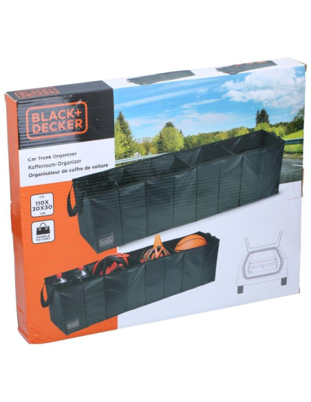 Organizer schowek 4 komory składany 110x30x30cm black + decker