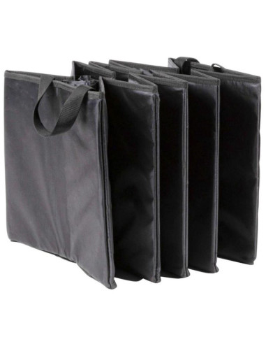 Organizer schowek 4 komory składany 110x30x30cm black + decker