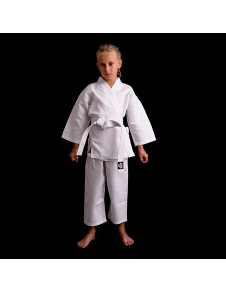 Kimono do karate dla dziecka + pas gratis - dbx bushido ark-3102 120 cm