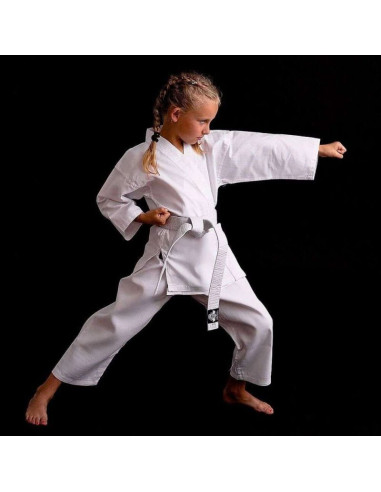 Kimono do karate dla dziecka + pas gratis - dbx bushido ark-3102 120 cm