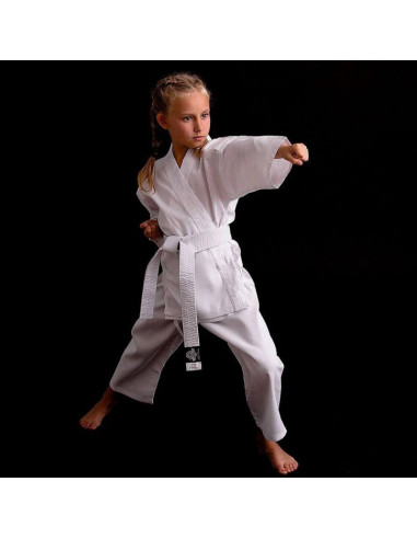 Kimono do karate dla dziecka + pas gratis - dbx bushido ark-3102 120 cm