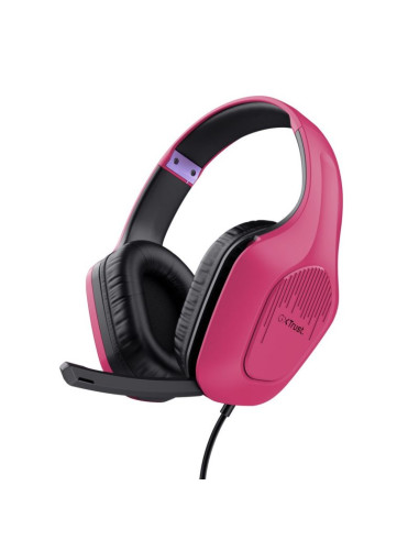 Słuchawki trust gxt415p zirox headset - pink 24992