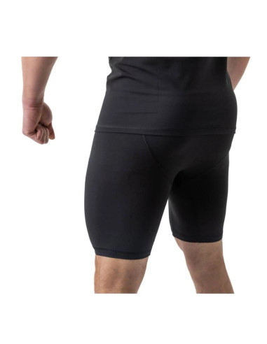 Spodenki kompresyjne mma (obcisłe)  vale tudo czarne cs - s