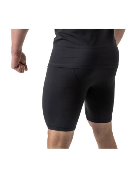 Spodenki kompresyjne mma (obcisłe)  vale tudo czarne cs - s